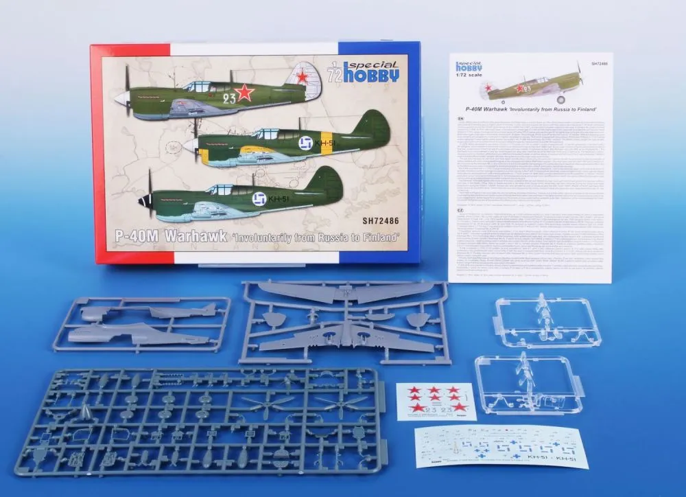P-40M Involuntarily from Russia to Finland 1:72
