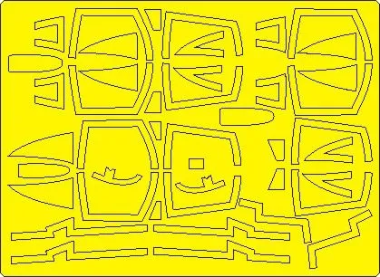 F-4E/G Phantom II ADVANCED mask for Meng 1:48