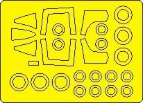 U-2C Dragon Lady mask for Hobby Boss 1:72