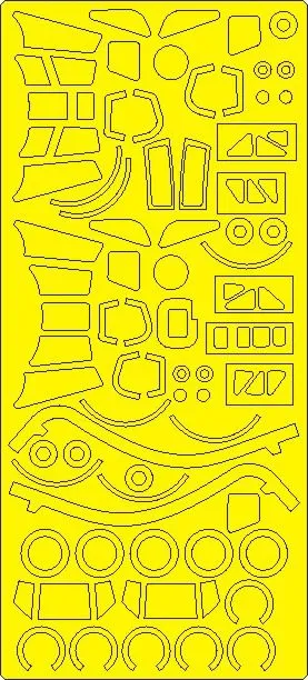 Mi-4A EXPERT mask for Trumpeter 1:48