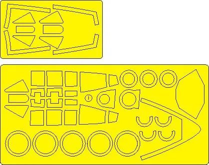 F-84G Advanced mask for Tamiya 1:48