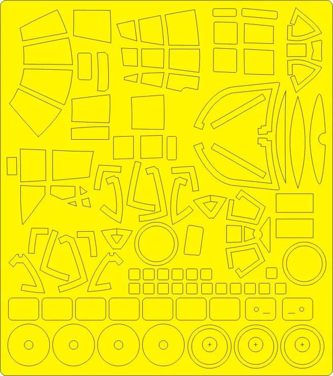 Do 217J-1/2 mask for Revell 1:48