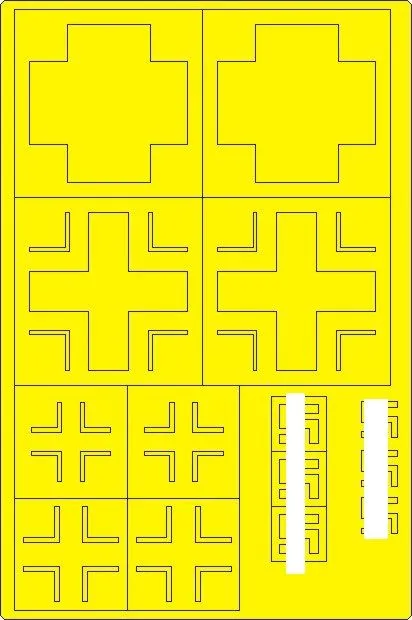 Do 217J-1/2 Marking mask for Revell 1:48