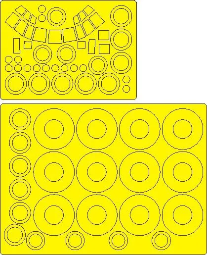 C-130J Hercules mask for Zvezda 1:72