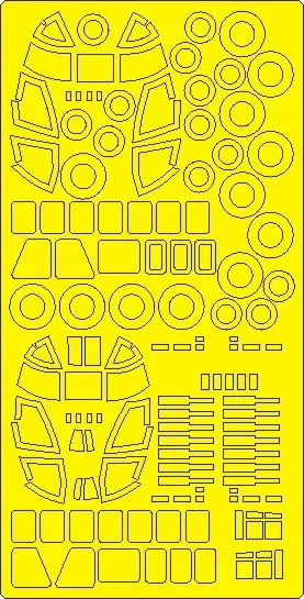 CH-53D EXPERT mask for Academy 1:72