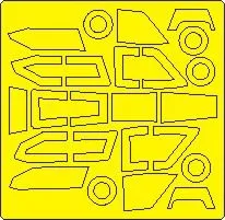 AH-64D(Block II) Apache mask for Academy 1:72