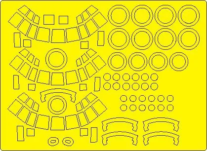 AC-130J Ghostrider EXPERT mask for Zvezda 1:72