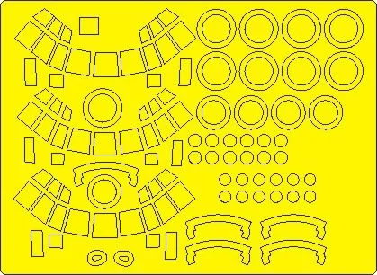 AC-130J Ghostrider ADVANCE mask for Zvezda 1:72