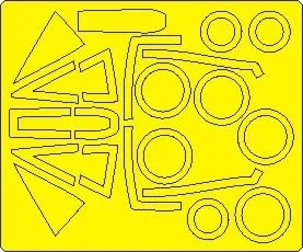 A-10C mask for Academy 1:48