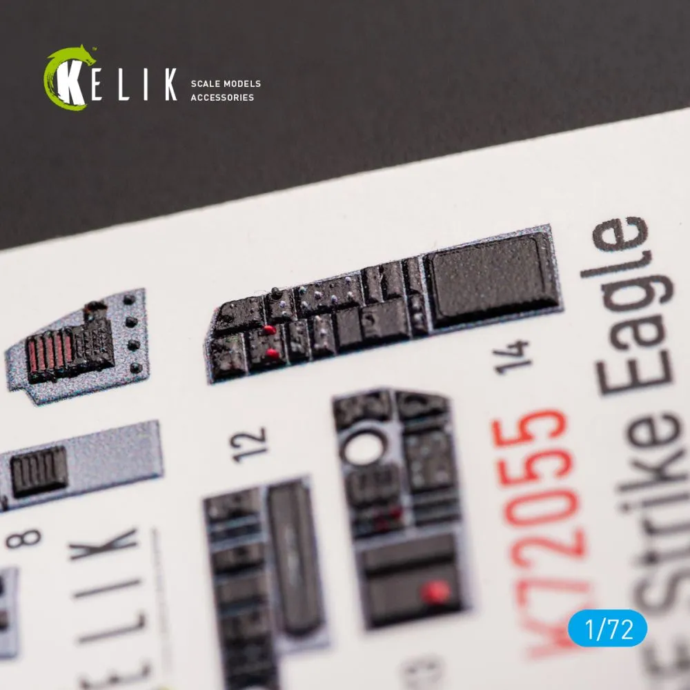 F-15E Striker Eagle interior for Revell 1:72