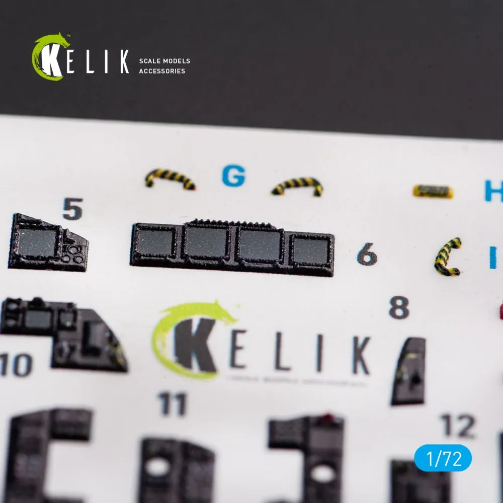 F-15I IAF Ra`a interior for GWH 1:72