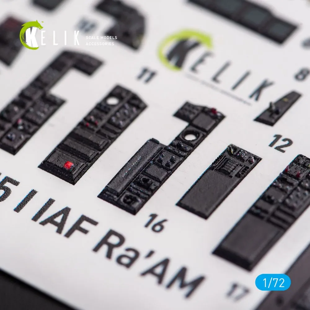 F-15I IAF Ra`a interior for GWH 1:72