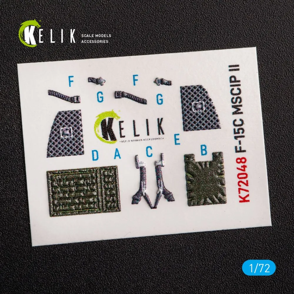 F-15C MSIP II Eagle interior for GWH 1:72