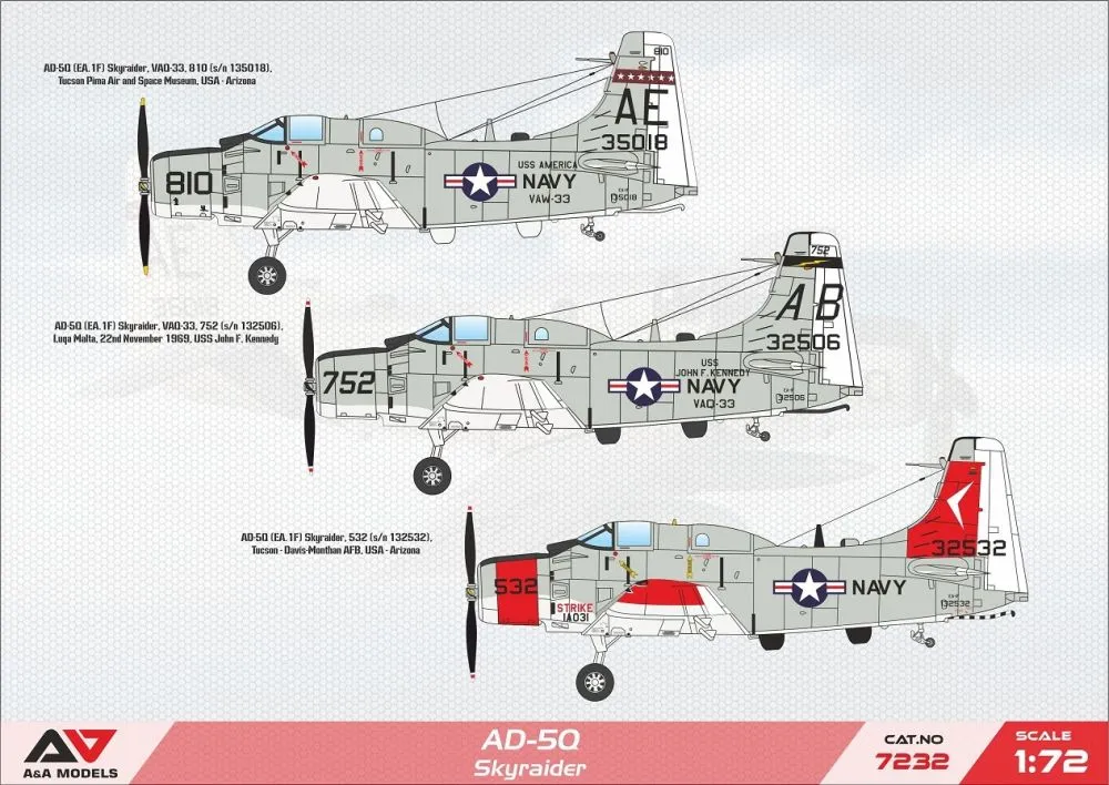 AD-5Q "SkyRaider" (ECM version) 1:72