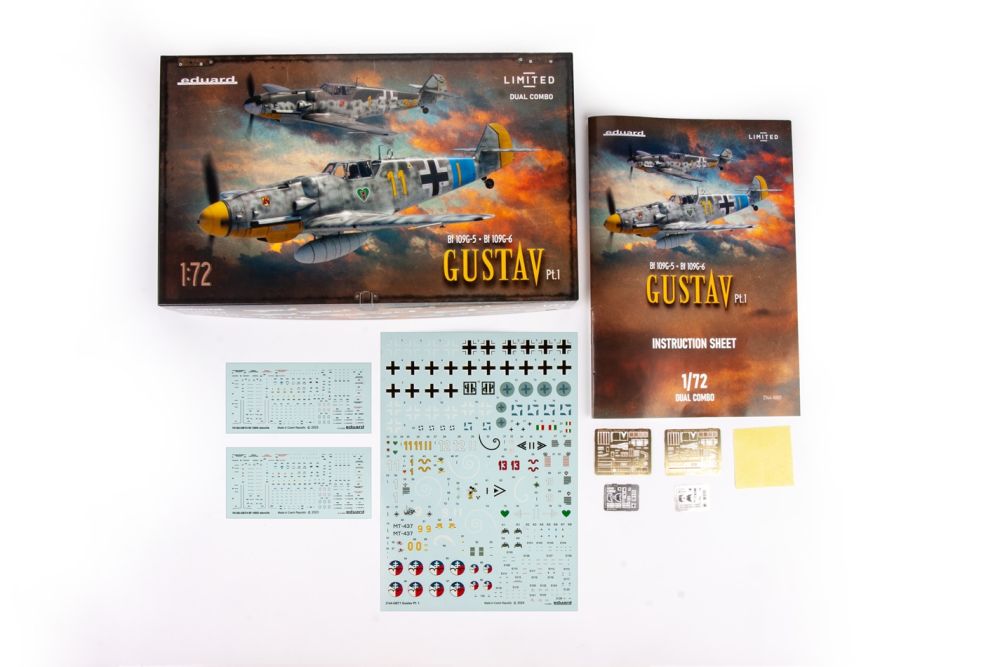 Bf 109G-5/6 GUSTAV pt.1 - Limited edition 1:72