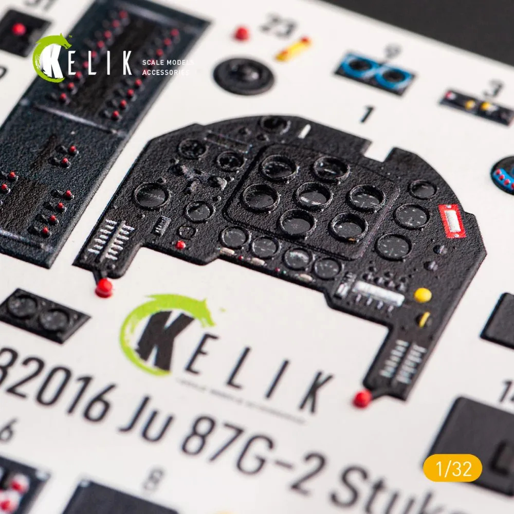 Ju 87 D/G  Stuka Interior for Trumpeter 1:32