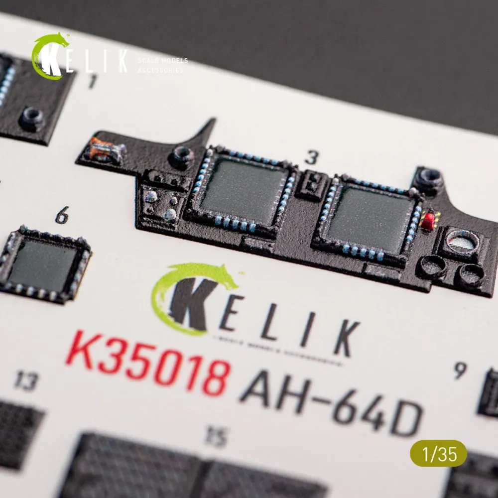 AH-64D Apache interior for Takom 1:35