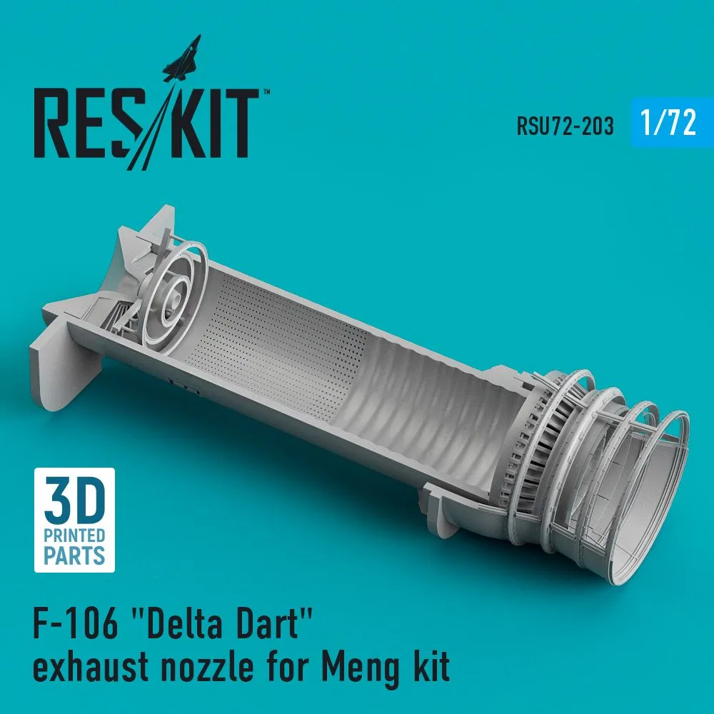 F-106 "Delta Dart" exhaust nozzle for Meng 1:72