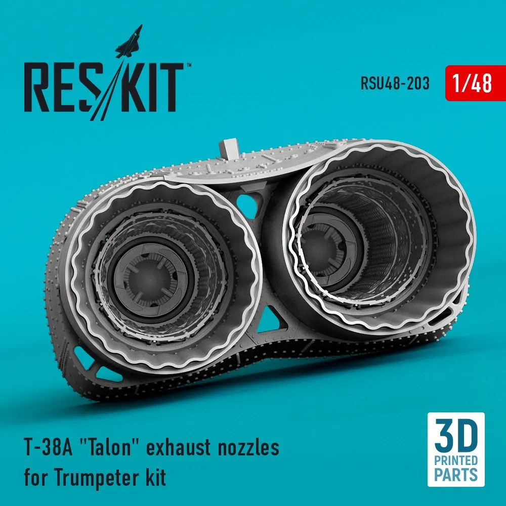 T-38A "Talon" exhaust nozzles for Trumpeter 1:48