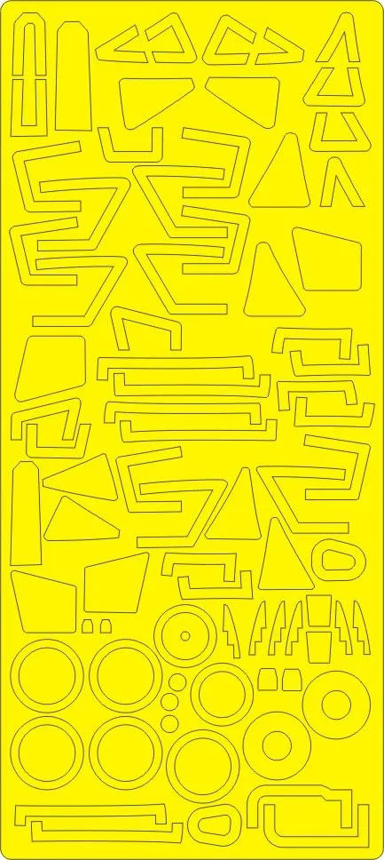 Su-25UB/UBK EXPERT mask for KP/SMER 1:48