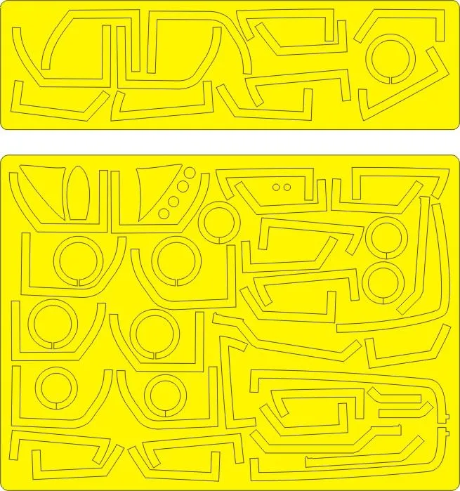 Yak-28P Firebar ADVANCED mask for Bobcat 1:48