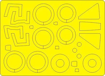 Su-25K mask for KP/SMER 1:48