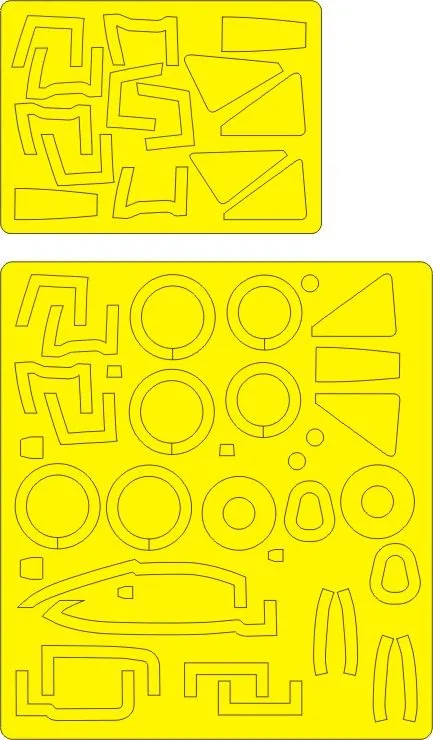 Su-25K ADVANCED mask for KP/SMER 1:48