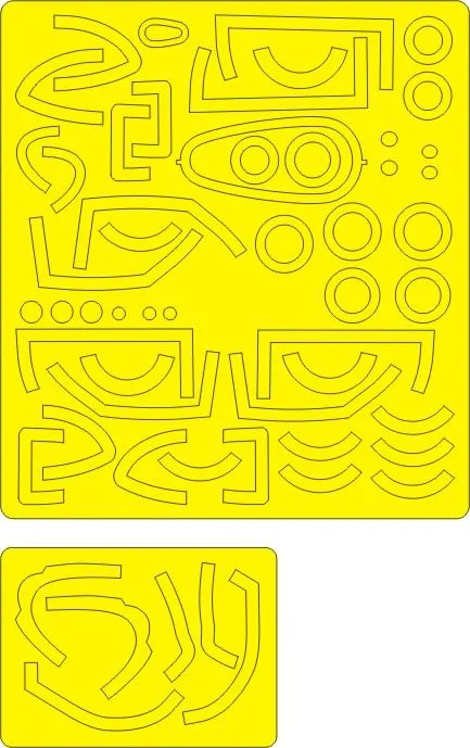 A-37A Dragonfly EXPERT mask for Trumpeter 1:48