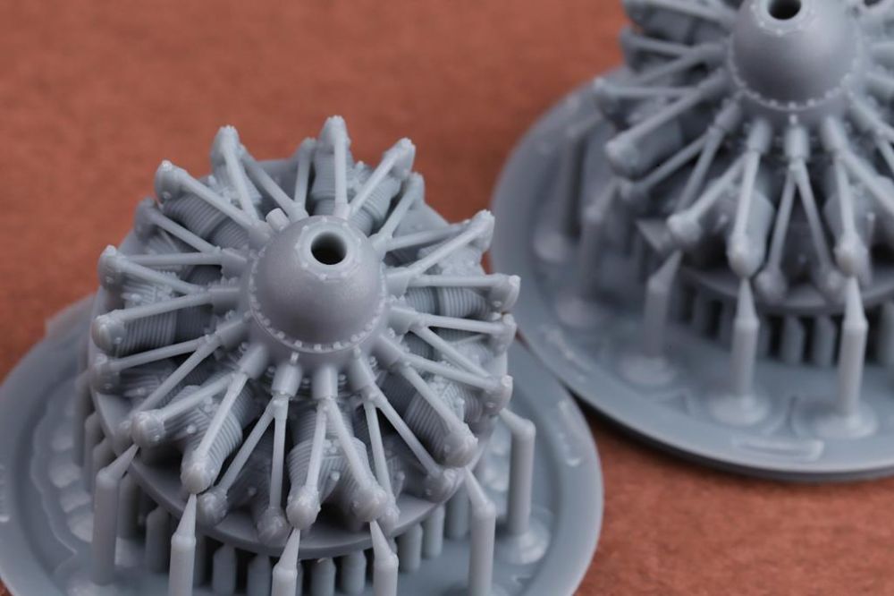 Gnome-Rhone 14N/K engine 1:72