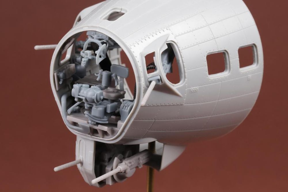 B-17G Bombardier position & Chin turret upgrade for HK 1:48