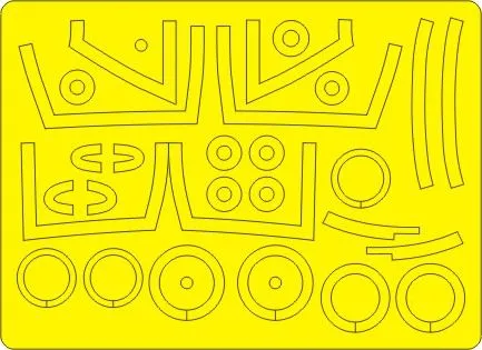 T-38C Talon NASA mask for Trumpeter 1:48