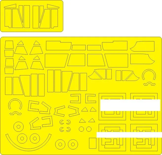 Ju 87B-1 Stuka EXPERT mask for Airfix 1:48