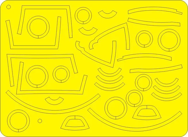 F/A-18F Super Hornet mask for Revell 1:48