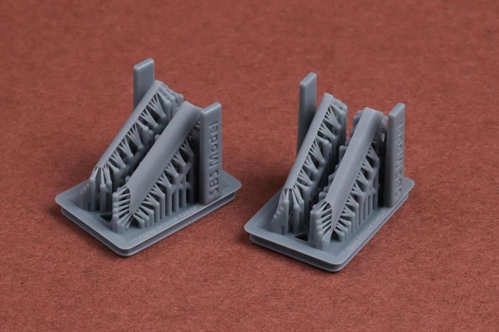 Me 410 exhausts for Airfix 1:72