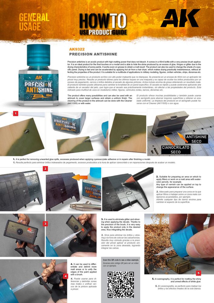 Precison Antishine 40ml