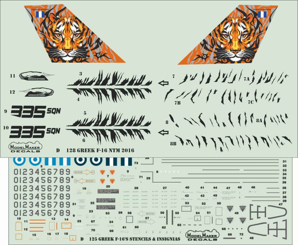 F-16 Greek Nato Tiger Meet 2016 1:48
