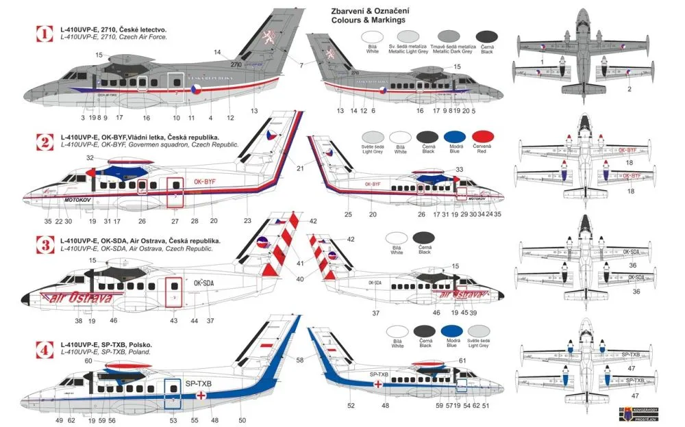 Let L-410UVP-E "Turbolet" 1:72