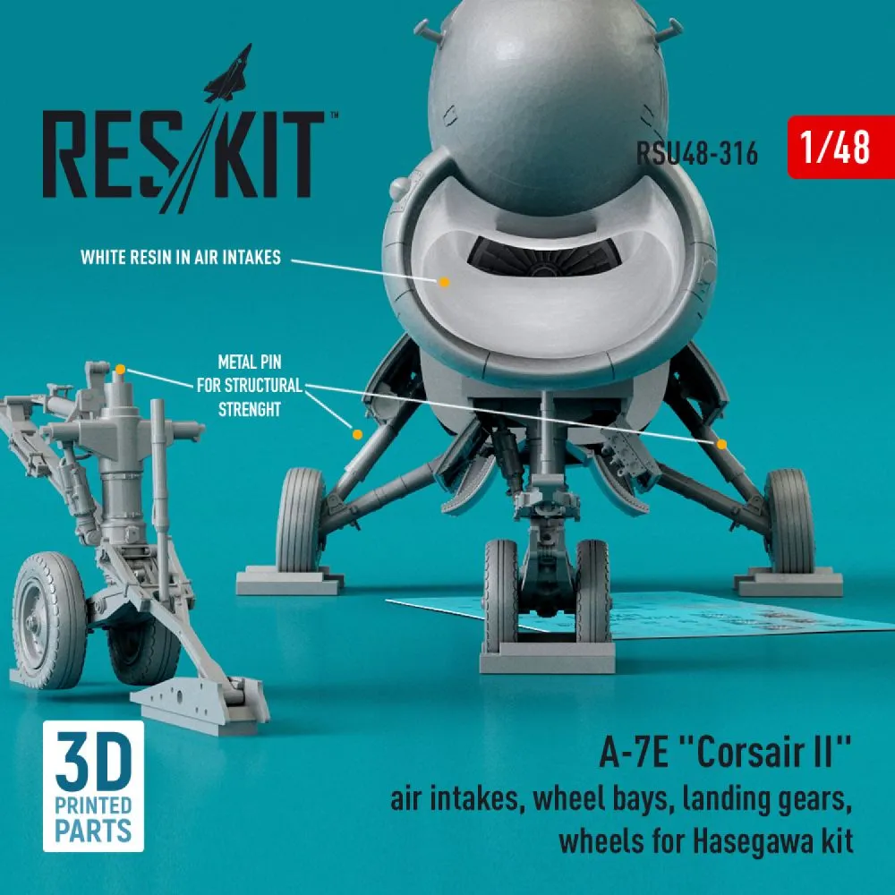 A-7E "Corsair II" detail set for Hasegawa 1:48