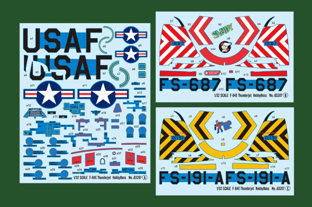 F-84E Thunderjet 1:32