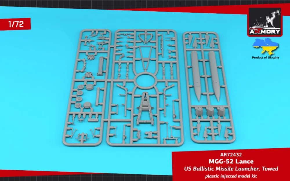 MGM-52 "Lance" on towed launcher 1:72