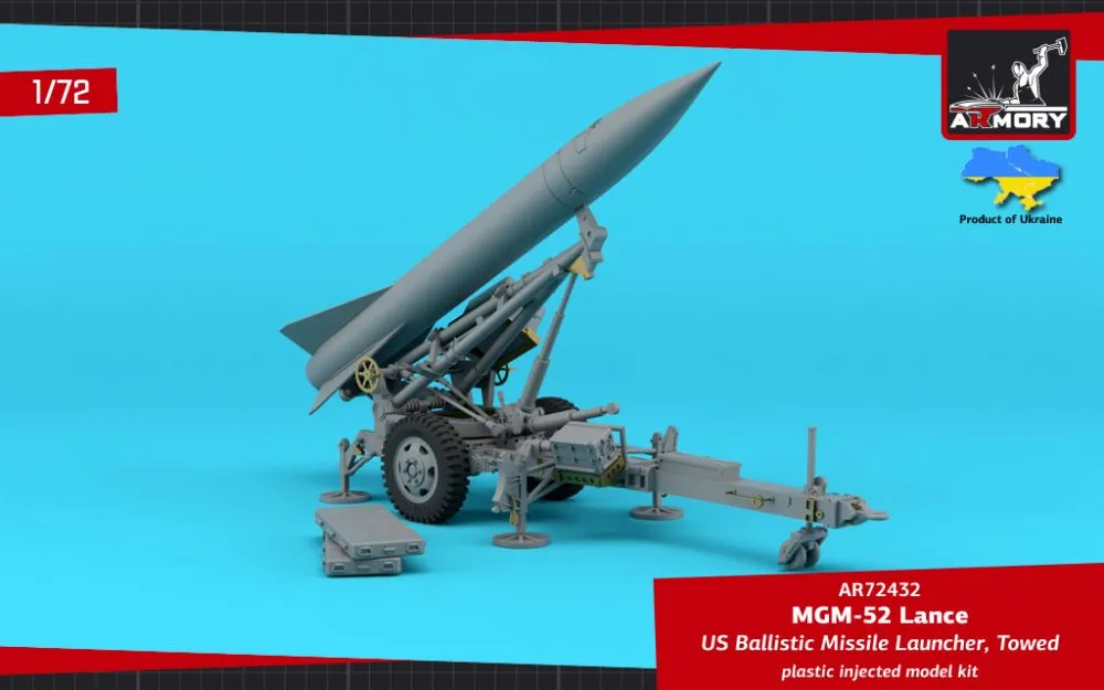 MGM-52 "Lance" on towed launcher 1:72