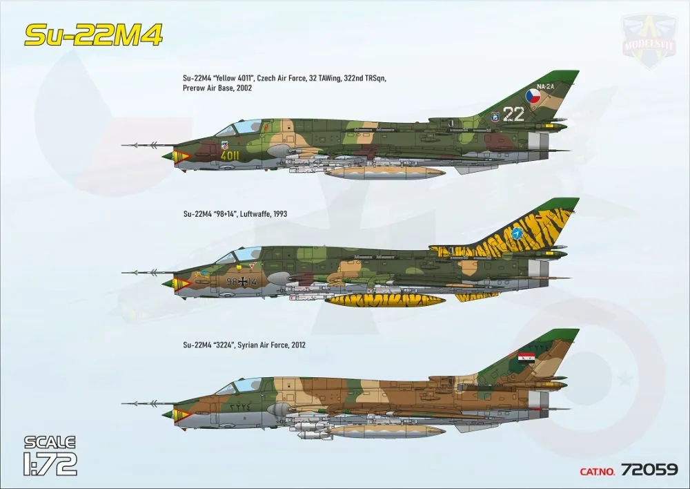 Su-22M4 Fitter-K 1:72