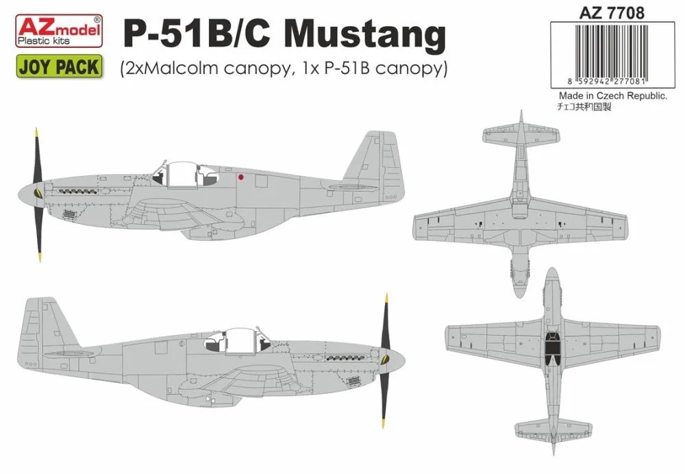 P-51B/C Mustang JOYPACK 1:72