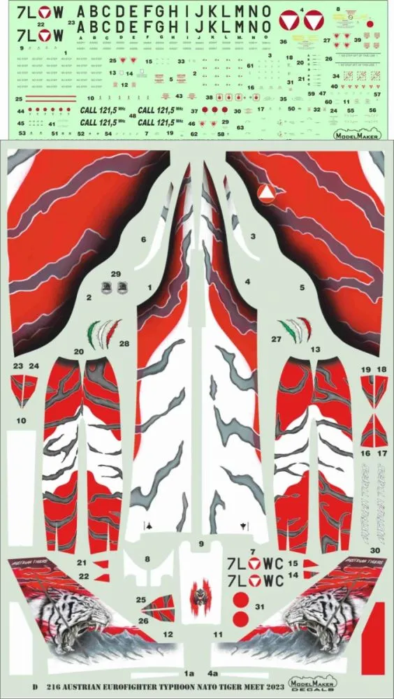Eurofighter Typhoon - NATO Tiger Meet 2023 (Austrian) 1:48