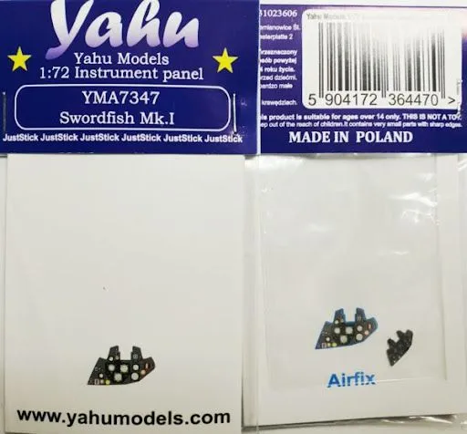 Swordfish Mk.I - instrument panel 1:72