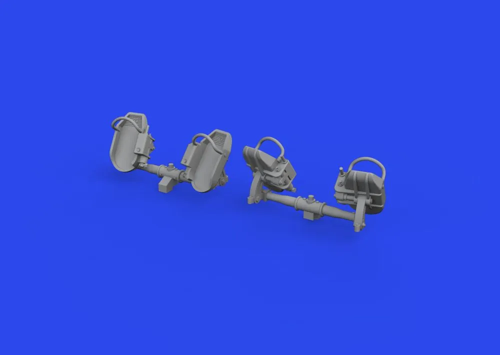 Bf 109E rudder pedals early 1:32