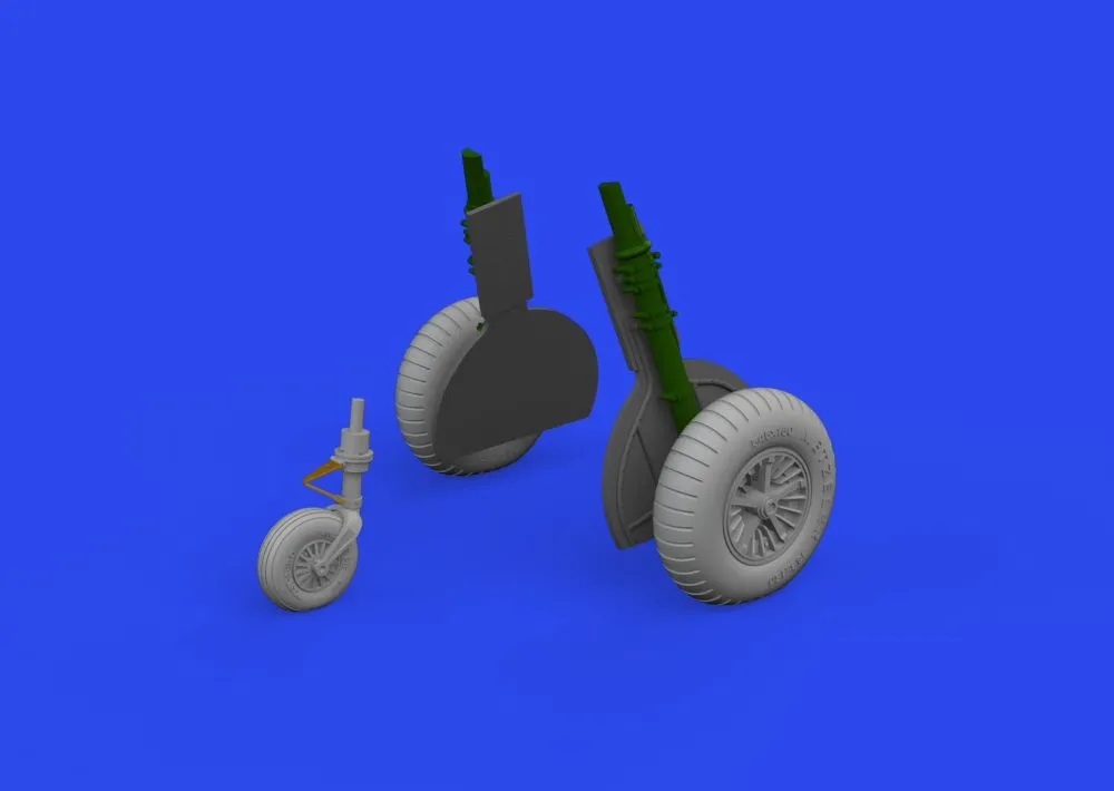 Bf 108 wheels spoked 1:48