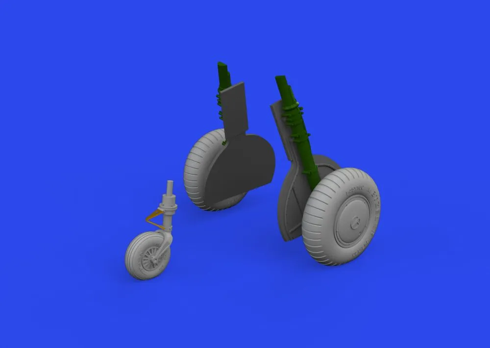 Bf 108 wheels 1:48