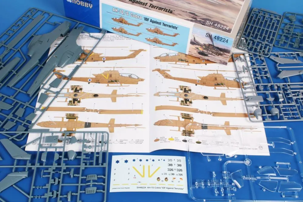 AH-1Q/S Cobra "IDF Against Terrorists" 1:48