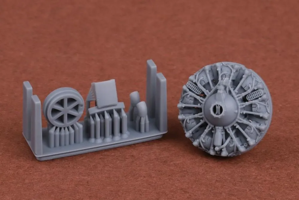 SBD-5 Dauntless engine 1:72